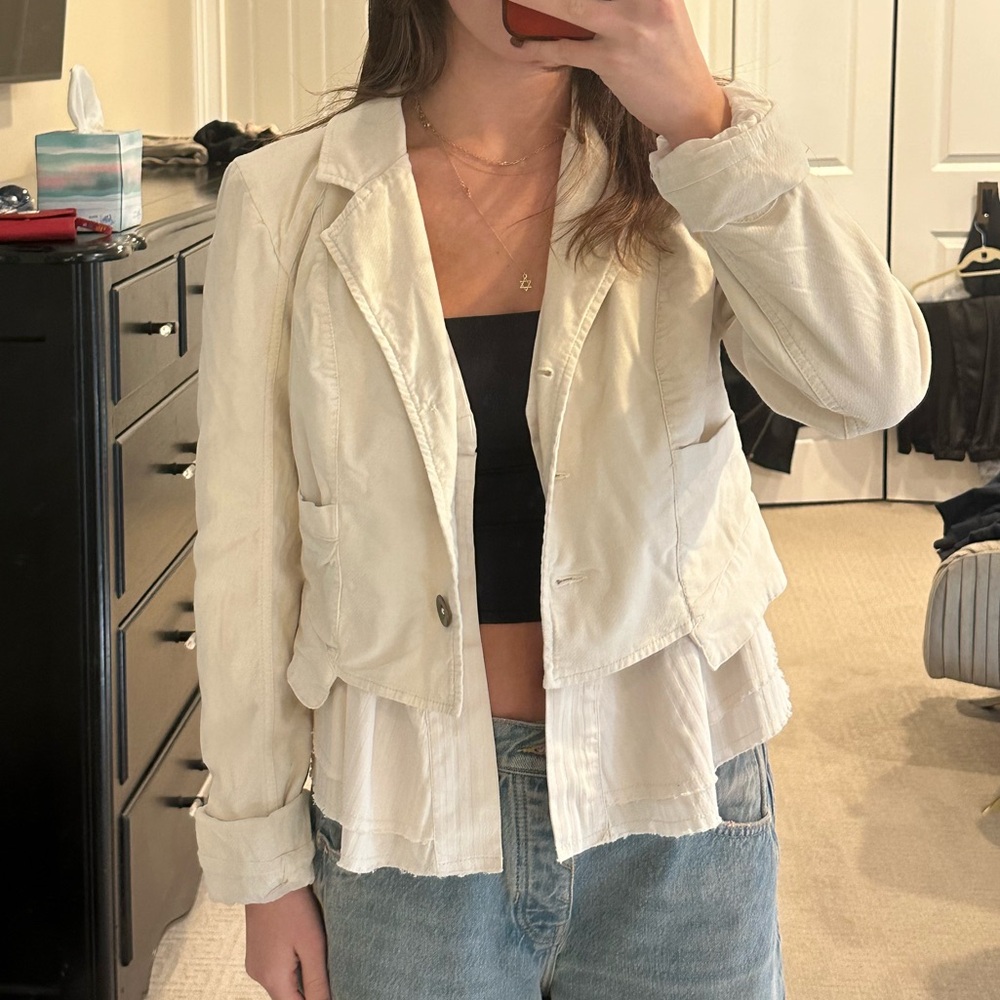 FREE PEOPLE ORLY CORD HERITAGE JACKET